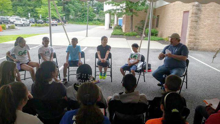 Team Garden State Speedskating meet Write on Sports Campers