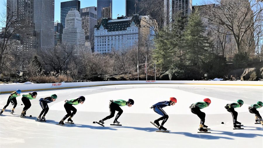 Team GSS Skates In Central Park 